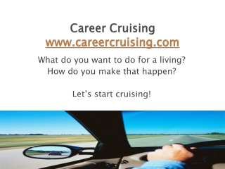 Career Cruising careercruising