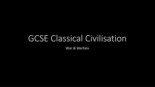 GCSE Classical Civilisation