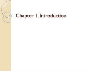 Chapter 1. Introduction