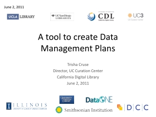 A tool to create Data Management Plans