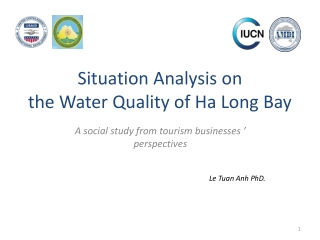 Situation Analysis on the Water Quality of Ha Long Bay