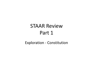 STAAR Review Part 1