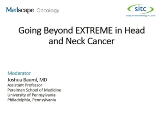 Going Beyond EXTREME in Head and Neck Cancer