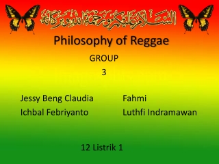 P hilosophy of Reggae