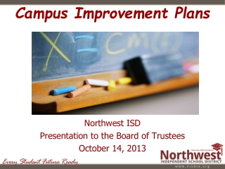 Campus Improvement Plans