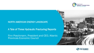 NORTH AMERICAN ENERGY LANDSCAPE