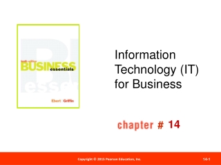 Information Technology (IT) for Business