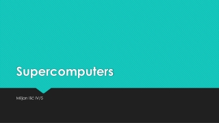 Supercomputers