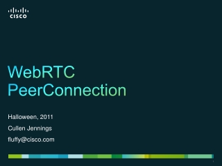 WebRTC PeerConnection