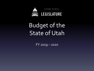 Budget of the State of Utah