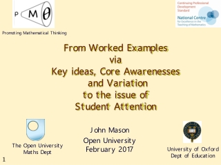 John Mason Open University February 2017