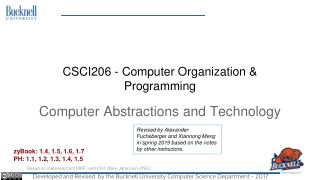 CSCI206 - Computer Organization &amp; Programming