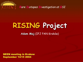 RISING Project