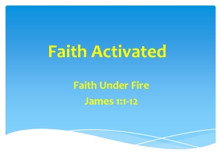 Faith Activated