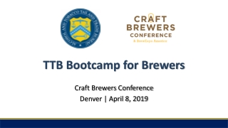 TTB Bootcamp for Brewers