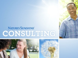 Welcome to O ur October Webinar For Nature’s Sunshine Consultants