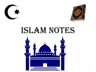 Islam Notes