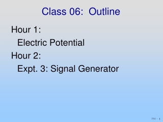 Class 06: Outline