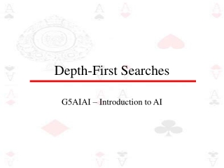 Depth-First Searches