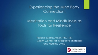 Studies of Mindfulness Based Stress Reduction (MBSR) in Women with Breast Cancer demonstrate: