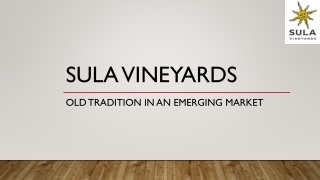 Sula Vineyards