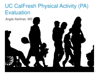 UC CalFresh Physical Activity (PA) Evaluation