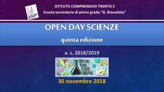 ISTITUTO COMPRENSIVO TRENTO 5 Scuola secondaria di primo grado “G. Bresadola”