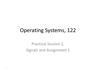 Operating Systems, 122