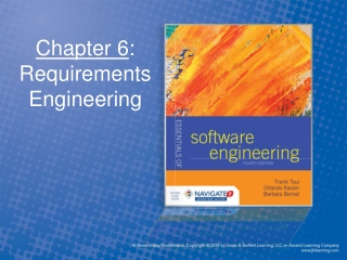 Chapter 6 : Requirements Engineering