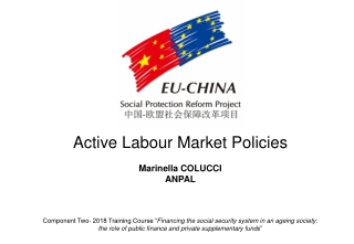 Active Labour Market Policies Marinella COLUCCI ANPAL