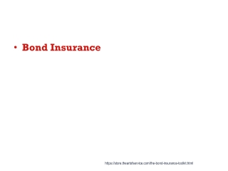 Bond Insurance