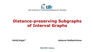 Distance-preserving Subgraphs of Interval Graphs