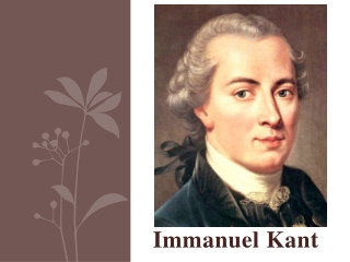 Immanuel Kant