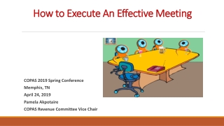 How to Execute An Effective Meeting