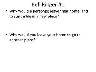 Bell Ringer #1