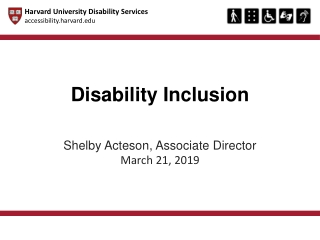 Disability Inclusion