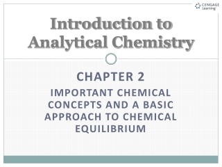 Introduction to Analytical Chemistry