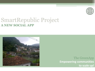 SmartRepublic Project A NEW SOCIAL APP