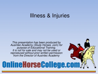 Illness &amp; Injuries