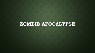 Zombie Apocalypse