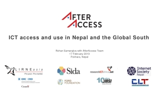 ICT access and use in Nepal and the Global South