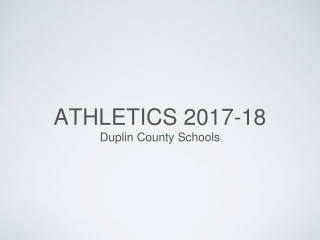 athletics 201 7 -1 8