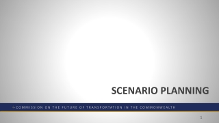 SCENARIO PLANNING