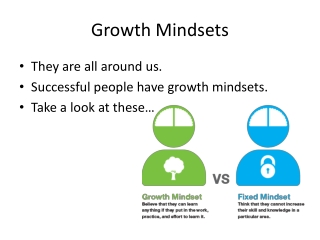 Growth Mindsets