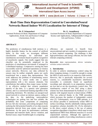 Real Time Data Representation Control in Convolution Neural Networks Based Indoor Wi Fi Localization for Internet of Thi