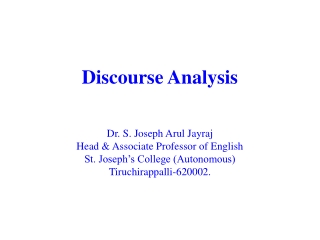 5 Types of Discourse Narration Description Argumentation Exposition