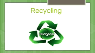 Recycling