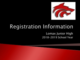 Registration Information