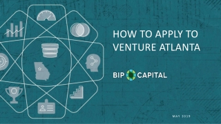 How to Apply to Venture Atlanta