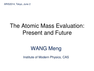 The Atomic Mass Evaluation: Present and Future